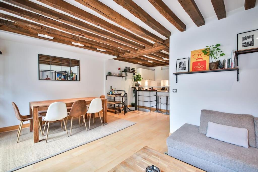 Typical Parisian Duplex#4Pers#Le Marais Διαμέρισμα Εξωτερικό φωτογραφία