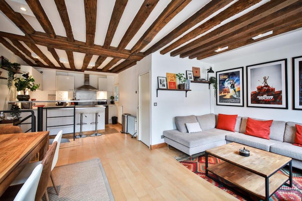 Typical Parisian Duplex#4Pers#Le Marais Διαμέρισμα Εξωτερικό φωτογραφία