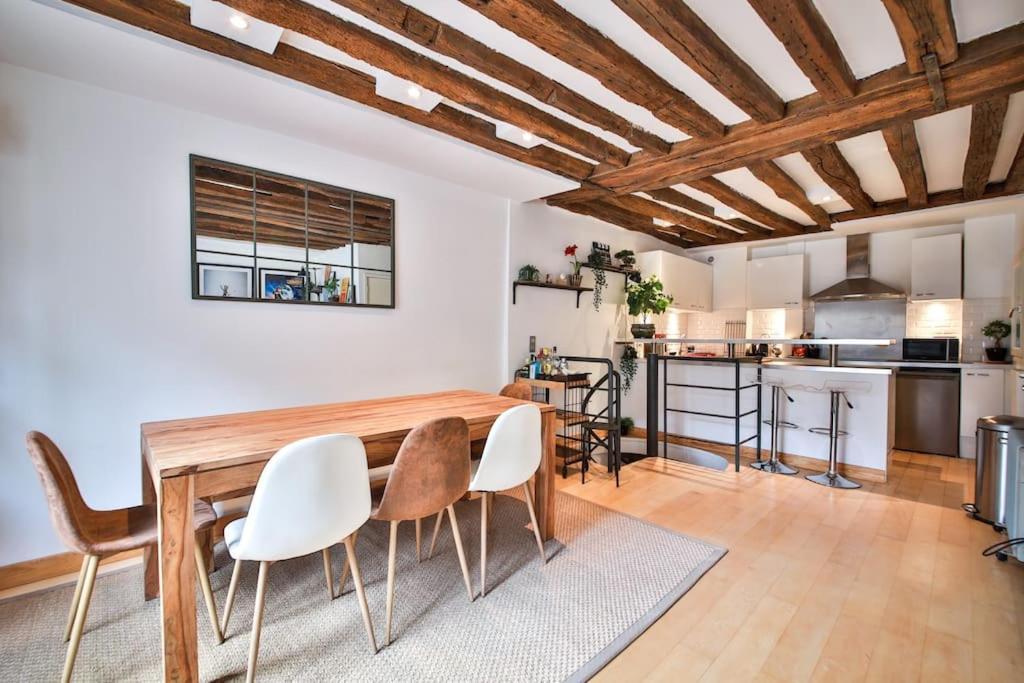 Typical Parisian Duplex#4Pers#Le Marais Διαμέρισμα Εξωτερικό φωτογραφία